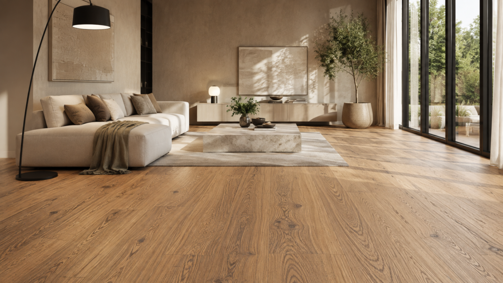 iB Floor™ SPC interior flooring
