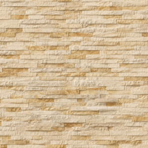 Ivory Split-Face Stone iB LiteStone lightweight PU stone panel