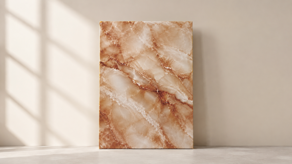 Amber Onyx iB Marble decorative PVC marble sheet