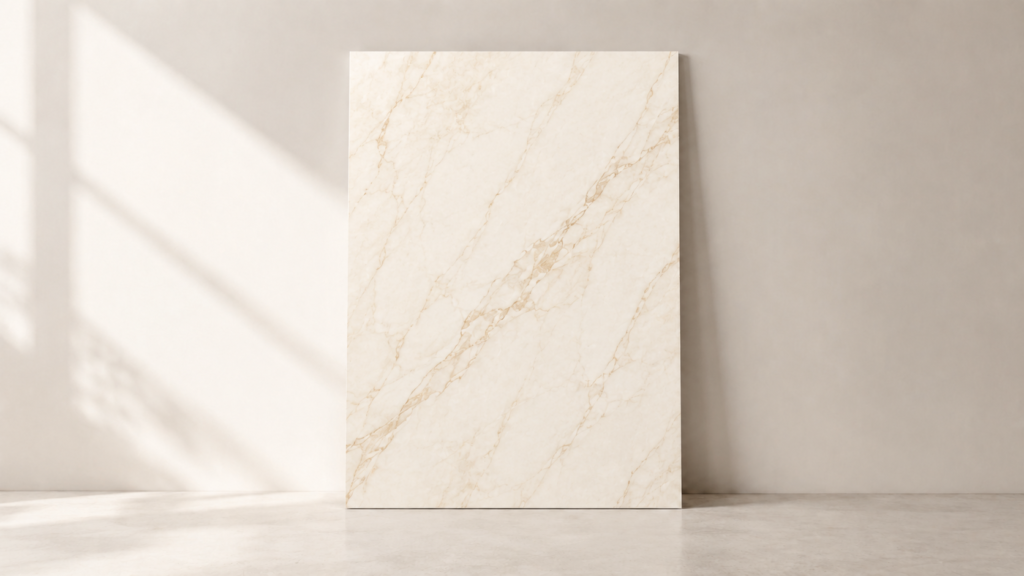 Ivory Vein iB Marble decorative PVC marble sheet