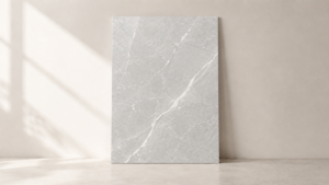 Silver Carrara iB Marble decorative PVC marble sheet