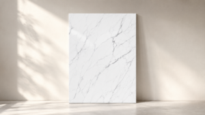 Statuario White iB Marble decorative PVC marble sheet