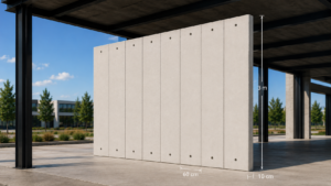 EPS Fair-Faced Wall Panel (without Cement Board) for external use, 10 cm thick