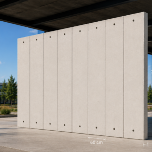 EPS Fair-Faced Wall Panel (without Cement Board) for external use, 10 cm thick